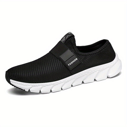 Men's Slip on Sneakers Lightweight Mesh Athletic Shoes