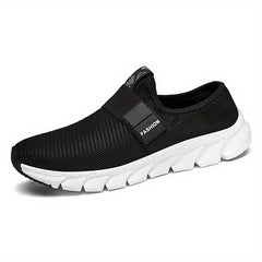 Men's Slip on Sneakers Lightweight Mesh Athletic Shoes