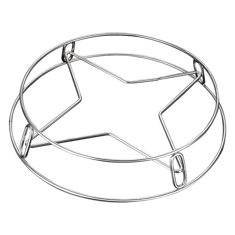 Stainless Steel Pot Rack Kitchen Storage Thickened Insulation Support