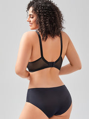 Full Coverage Underwire Mesh Bra