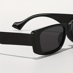 Retro Rectangle Sunglasses UV400 Sun Shades for Women Men