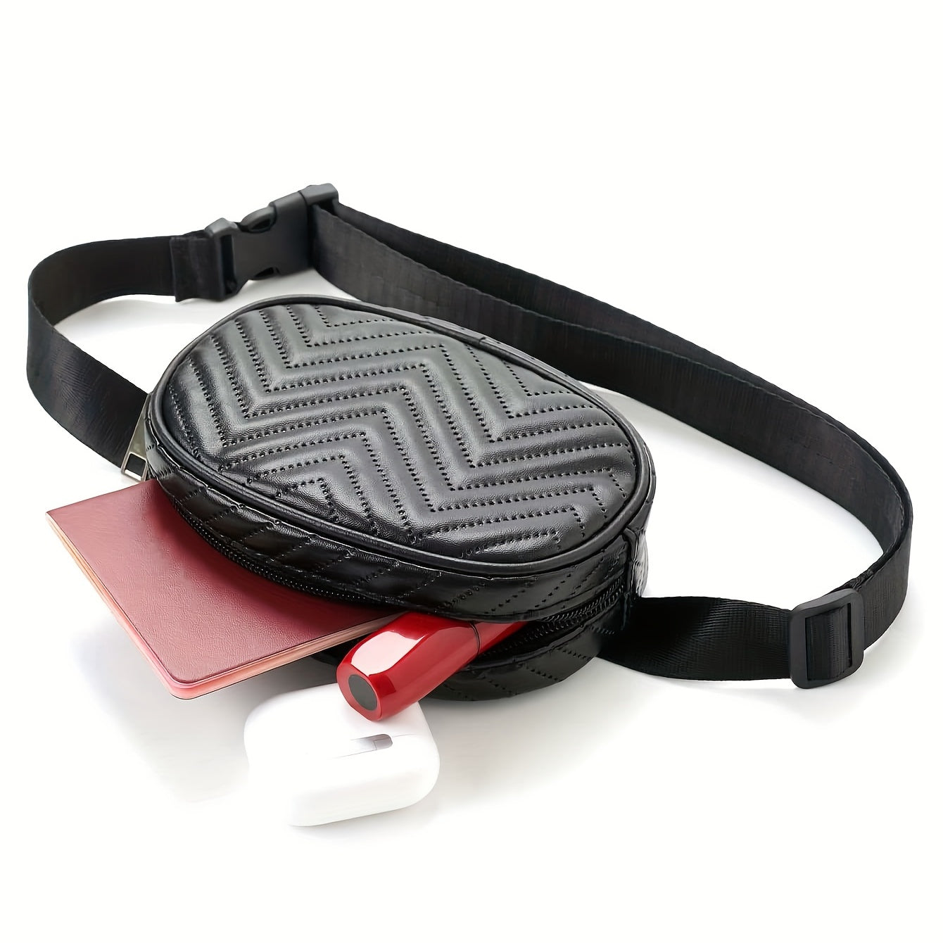 Kids Classic Solid Waist Bag Multifunctional Casual Sports Waist Bag
