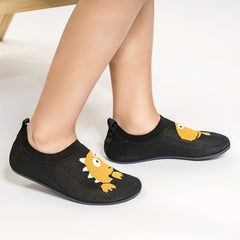 Boys' Cartoon Barefoot Slip On Slippers Lightweight Non Slip House