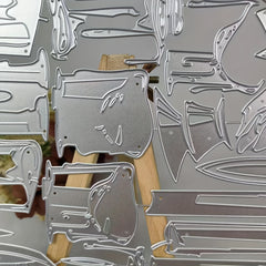 Halloween Candles Metal Cutting Dies for DIY Scrapbooking Album Paper Cards