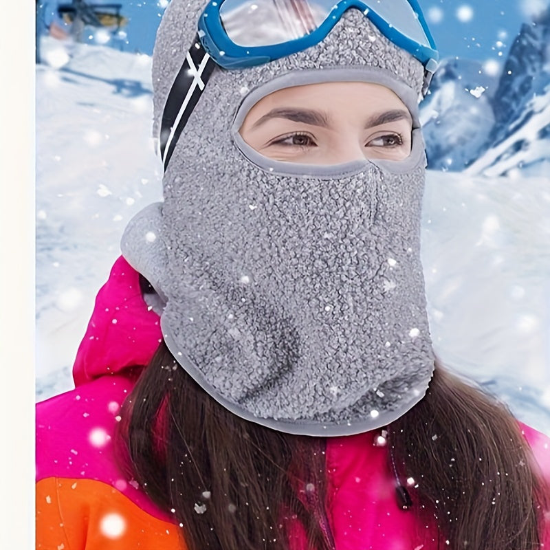 3pcs Ski Balaclava Coldproof Mask Men Women