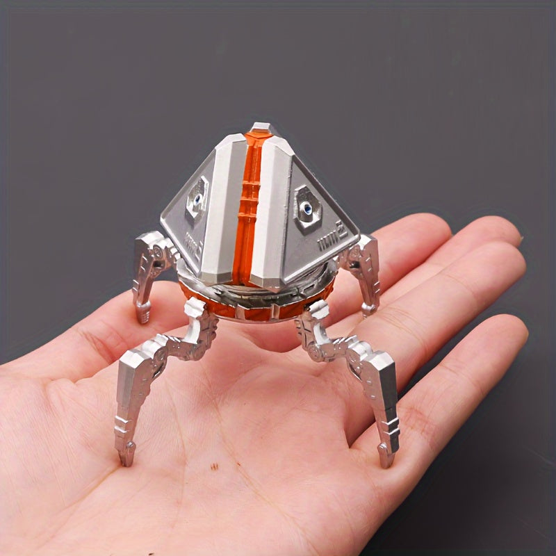 Spider Robot Luminous Spinning Top Toy Halloween Christmas Gift