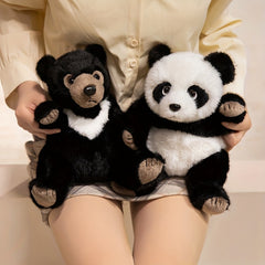 Panda-like Bear Plush Toy Soft Stuffed Animal for Kids Boys Girls