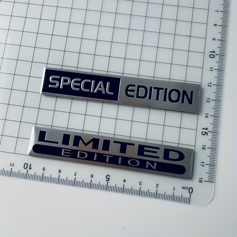 Pair Of SPECIAL EDITION Car Logos Stickers