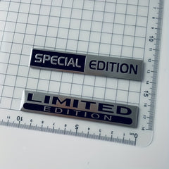 Pair Of SPECIAL EDITION Car Logos Stickers
