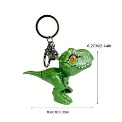 Cute Dinosaur Pendant Keychain for Couples, Men & Women