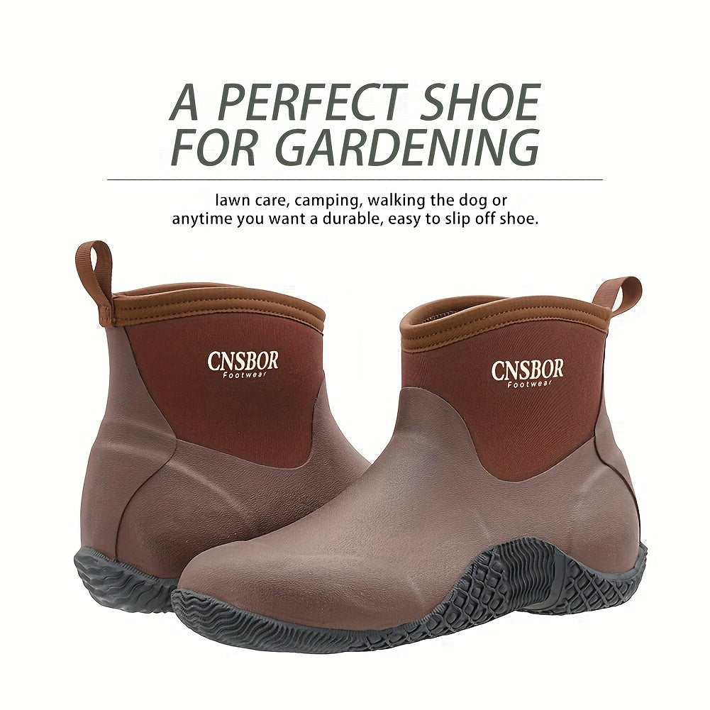 High Top Boots Non Slip Rubber Sole Garden Shoes