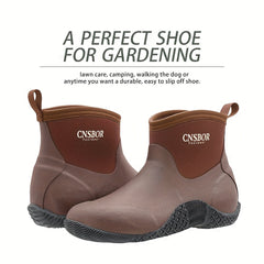 High Top Boots Non Slip Rubber Sole Garden Shoes