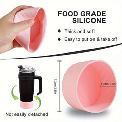 Silicone Protective Case For 40oz Tumbler Non Slip Cup Bottom Sleeve