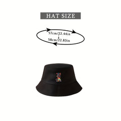 Y2K Fisherman Hat Candy Cotton Lightweight Cartoon Bucket Hat