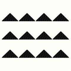 Non Slip Rug Grippers 12pcs Washable Rug Tape for Area Rugs