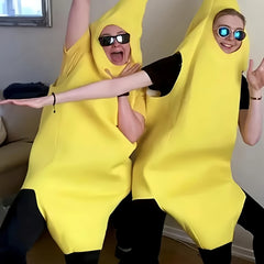 Banana Jumpsuit Costume Funny Fancy Dress for Carnival Halloween Party