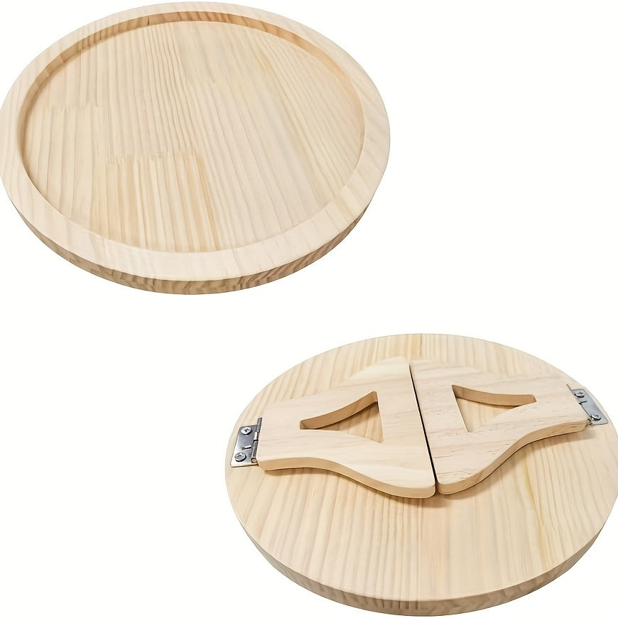 Portable Foldable Wooden Sofa Armrest Tray