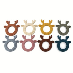 Silicone Baby Teether Bracelet, Boilable Molar Stick