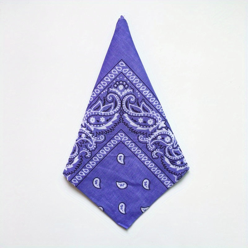 Cashew Flower Large Square Scarf Insect Paisley Bandana