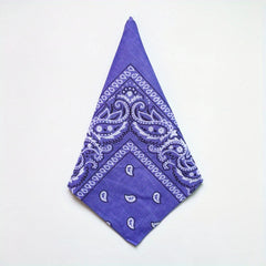 Cashew Flower Large Square Scarf Insect Paisley Bandana
