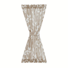 Leaves Printed American Style Partition Curtain