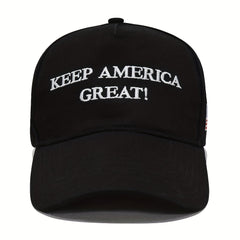 Flag Embroidery Baseball Cap Solid Cotton Dad Hat Unisex Sports Hat