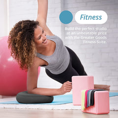Latex Non Slip Yoga Block for Stability and Comfort in Yoga Pilates