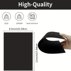 50 Sheets Cardstock Thick Paper 250gsm for Crafts Invitation