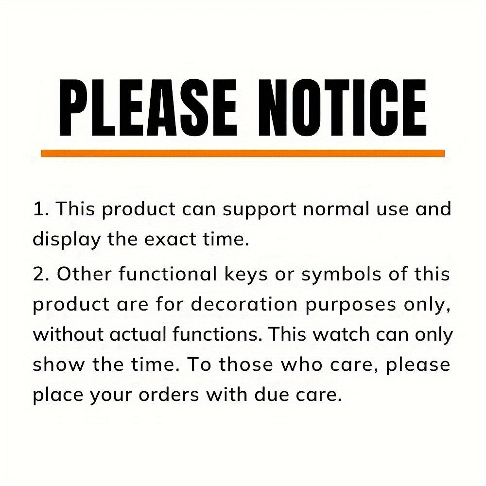 3pcs Sports LED Watch Set Party Decor Square Digital Watch Gift