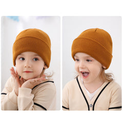 Kids Wool Knitted Hat for 0-5 Year Old Boys and Girls