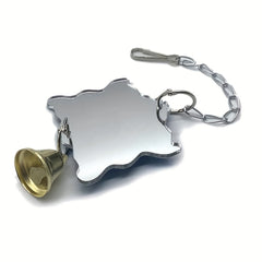 Bird Mirror with Bell Parrot Toy