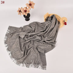 Hollow Tassel Long Scarf Headband Sexy Scarf Women's Scarf Shawl