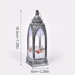 Snow Village Mini House Lamp with LED Light Decoration