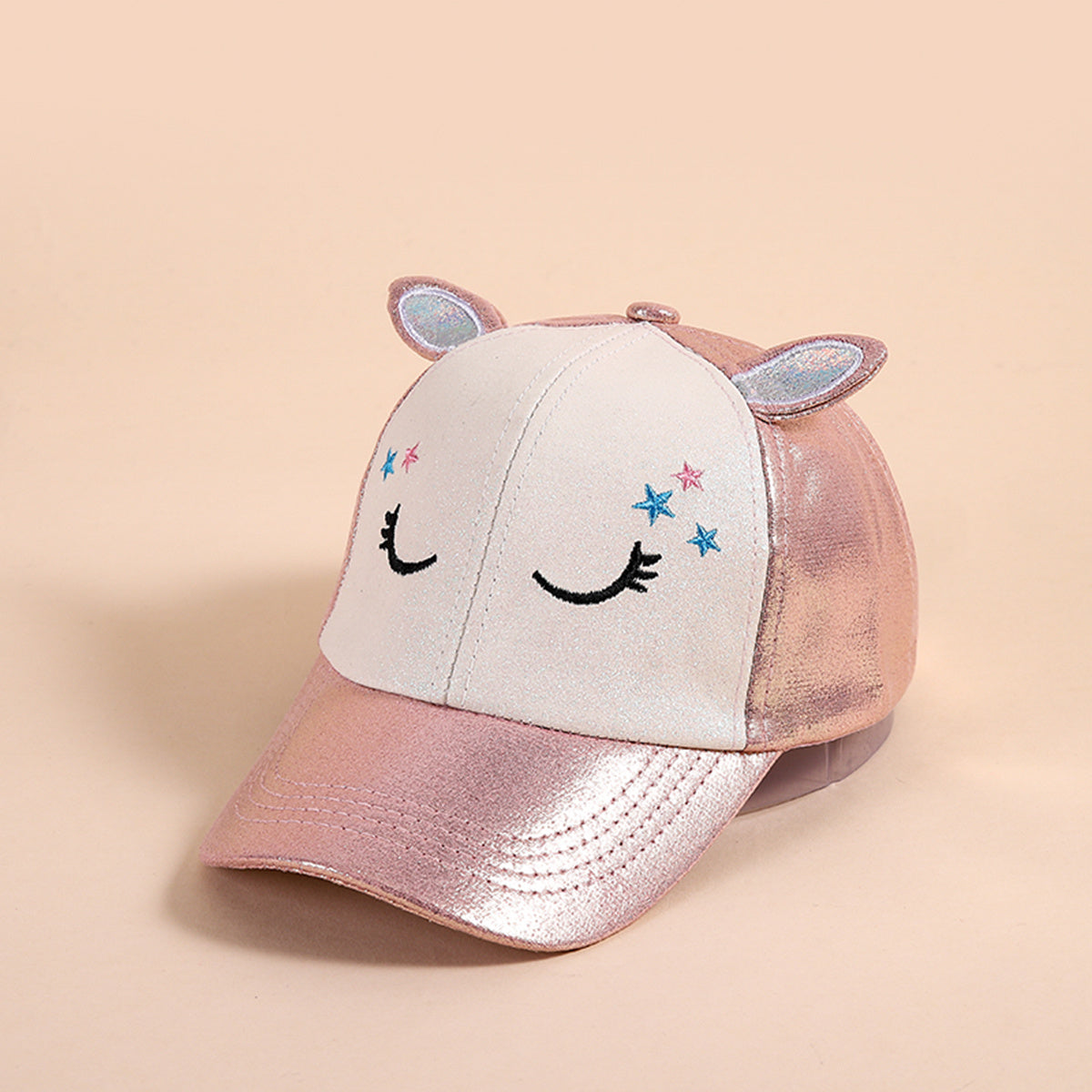 Kids Unicorn Cat Ear Baseball Cap Sun Protection Hat