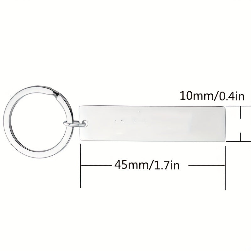 Letter Pattern Bag Pendant Stylish Metal Pendant for Travel Gift