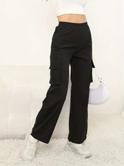 Grunge Cargo Pants with Pockets