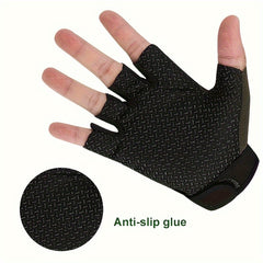 Fitness Gloves Anti-slip Outdoor Riding Half Finger Gloves