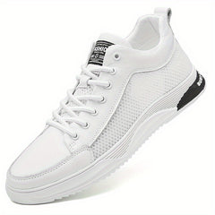 LAORENTOU Men's Skate Mesh Shoes Non Slip Sneakers