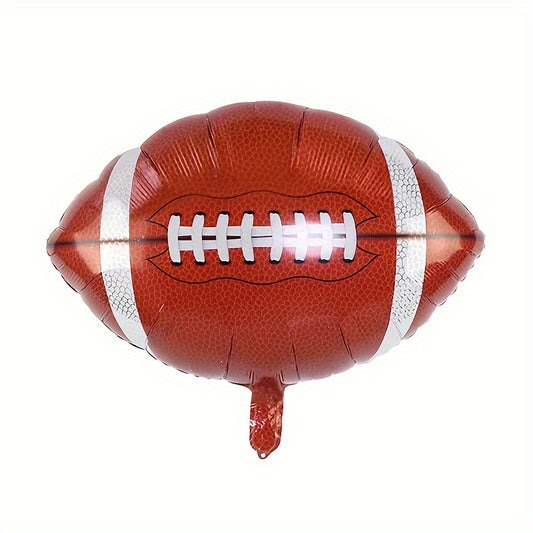 10pcs 43 18 Cm Rugby Football Balloons Sports Theme Birthday Party Decor