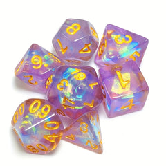 7pcs Resin Dice Set for Role Playing Board Game