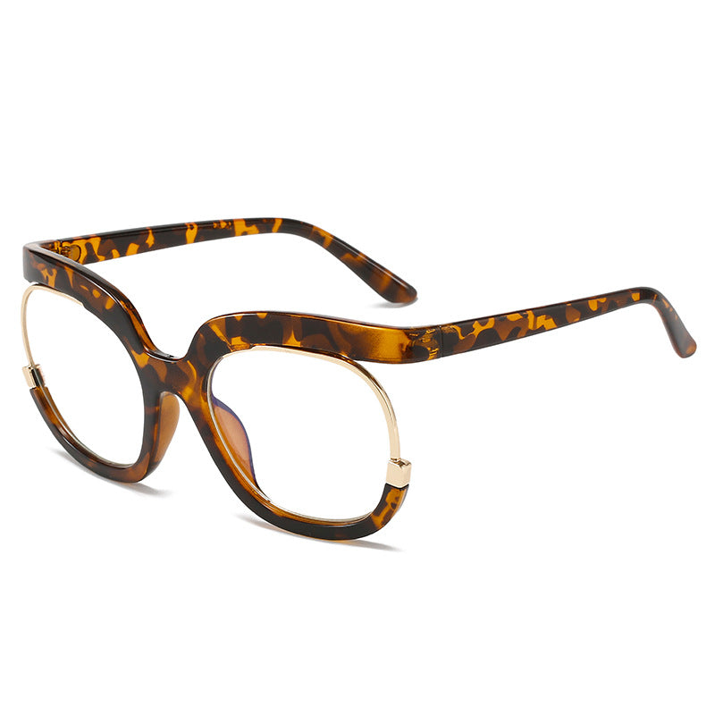 Vintage Owl Square Optical Glasses Frames Clear Lens Eyeglasses