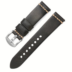 Hand stitched Leather Strap 20 22mm Quick Release Spring Bar Strap