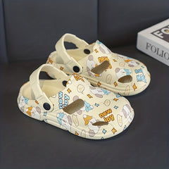 Kids Cartoon Dinosaur Clogs Non Slip Sandals