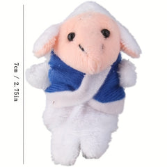 10pcs Mini Finger Puppets Set - Wolf and Little Lambs Story Finger Puppets