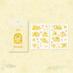 Flower Petal Stickers for DIY Decorations - 2 Sheets