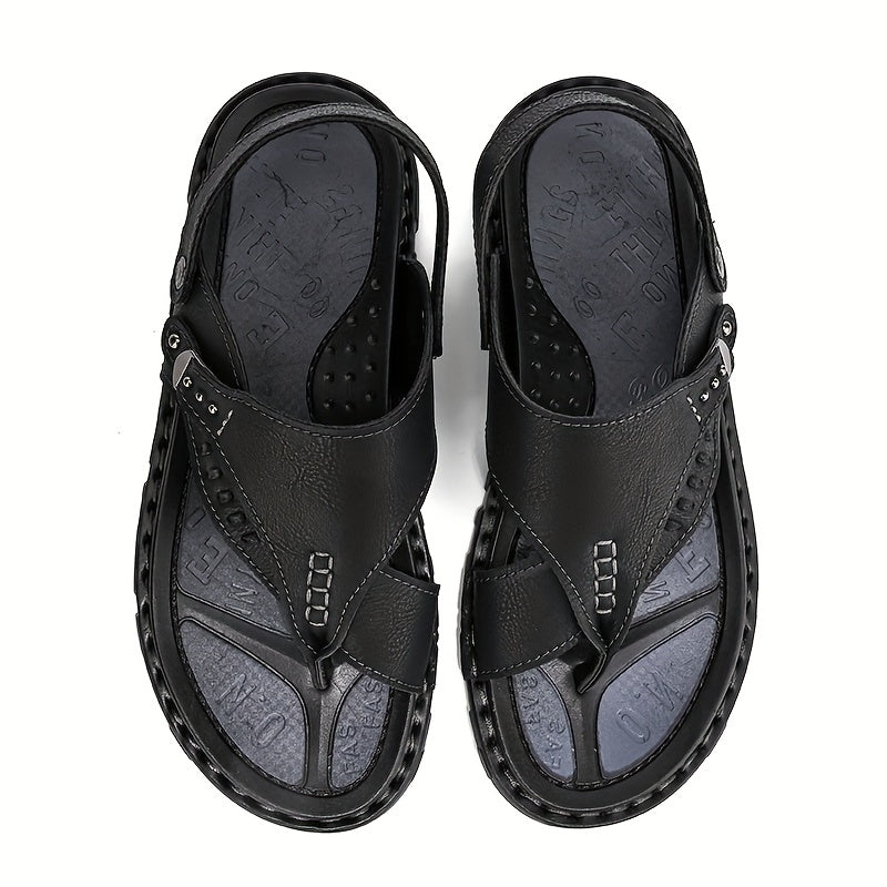 Men's Wear Resistant Non Slip Sandals Quick Drying Comfy Slides Beach Shoes