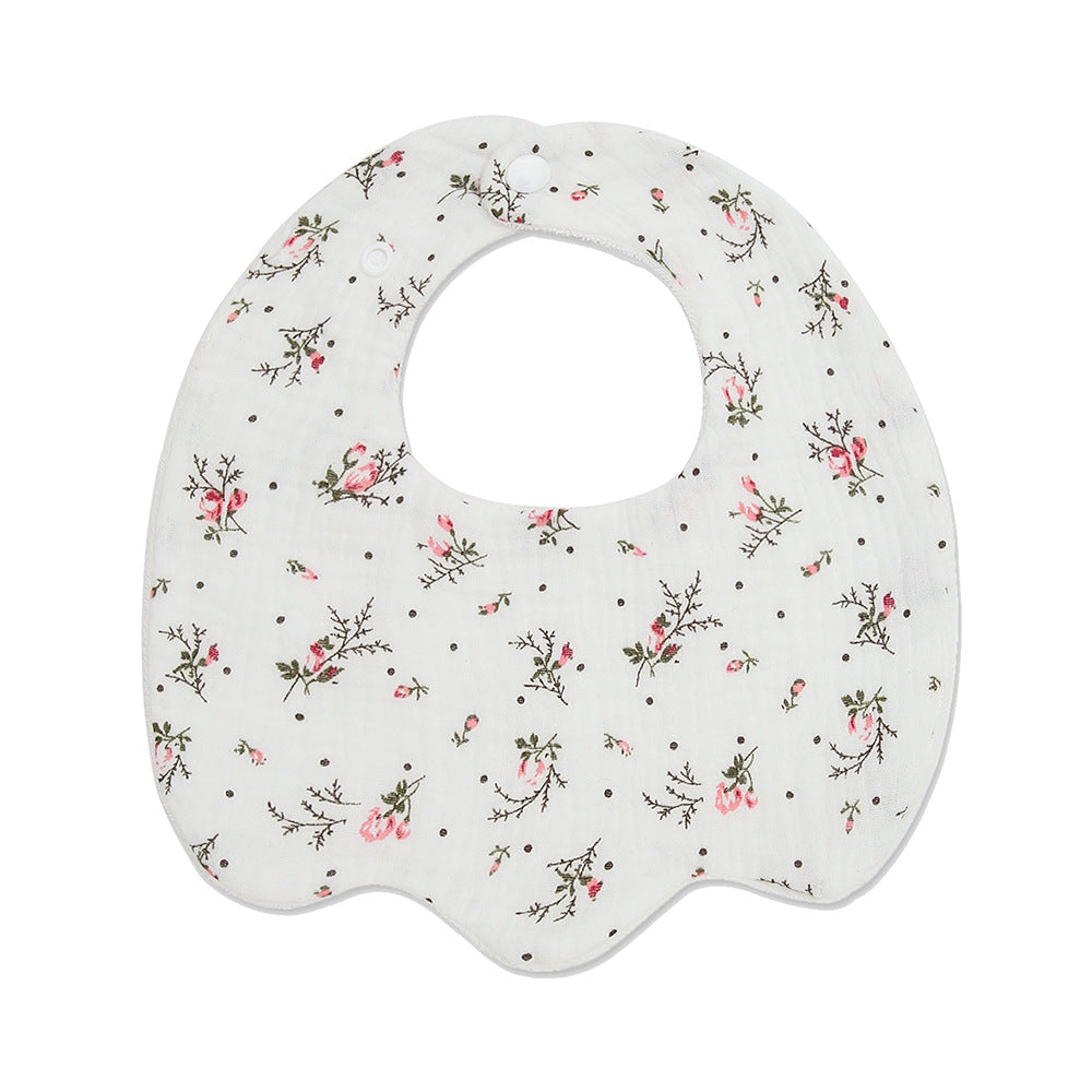 Baby Double Side Towel Printed Bib