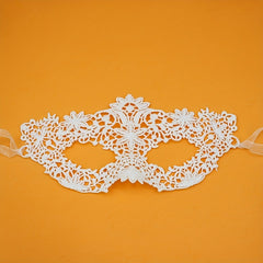 Halloween Double Gauze Lace Six petal Mask