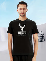Men's LA 30 Print T-shirt Mid-Stretch Short Sleeve Tee