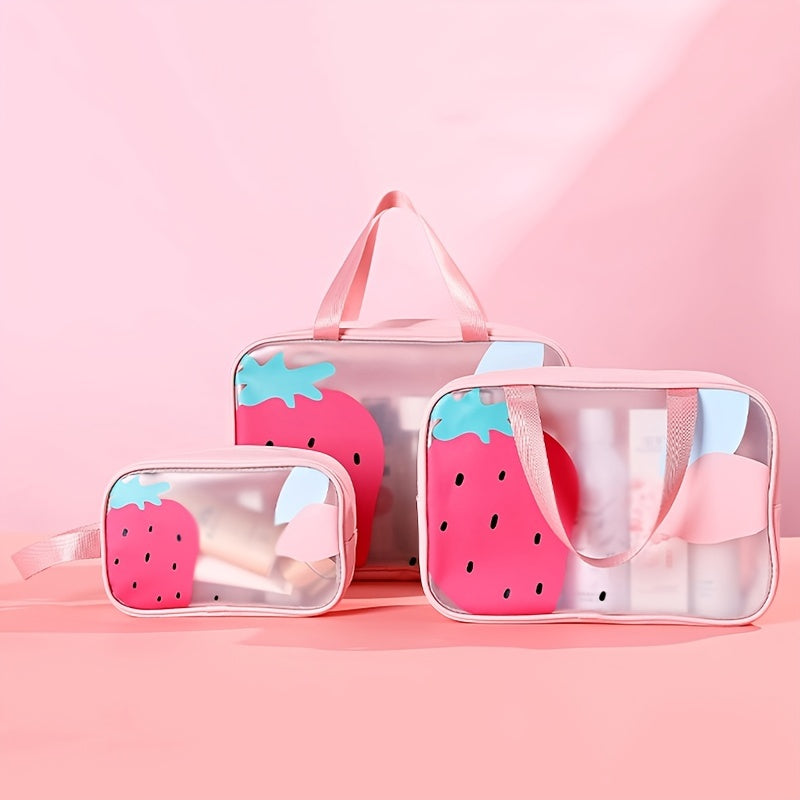 Women's Travel Toiletry Bag Waterproof with Shoe Compartment